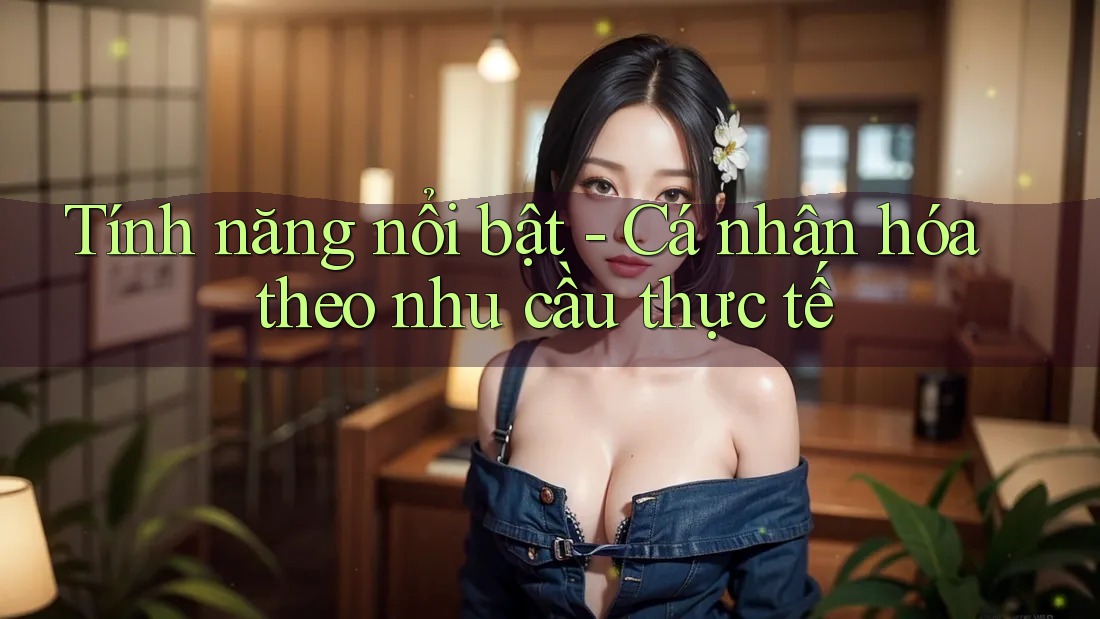 Tính năng nổi bật: Cá nhân hóa theo nhu cầu thực tế
