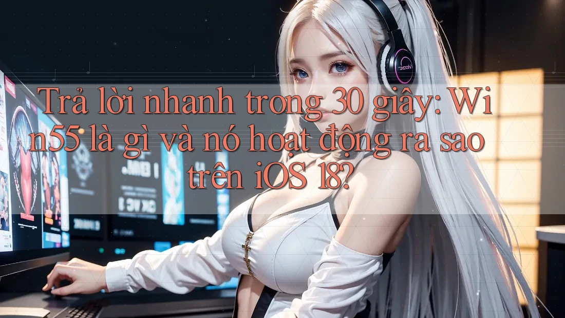 Trả lời nhanh trong 30 giây: Win55 là gì và nó hoạt động ra sao trên iOS 18?