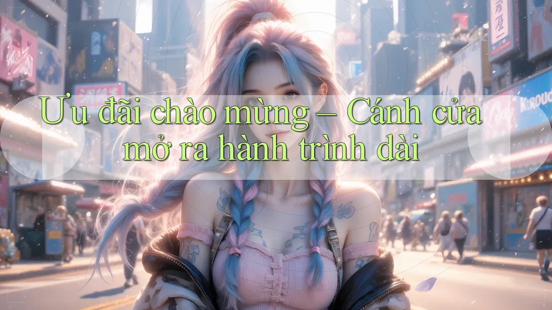 Ưu đãi chào mừng – Cánh cửa mở ra hành trình dài