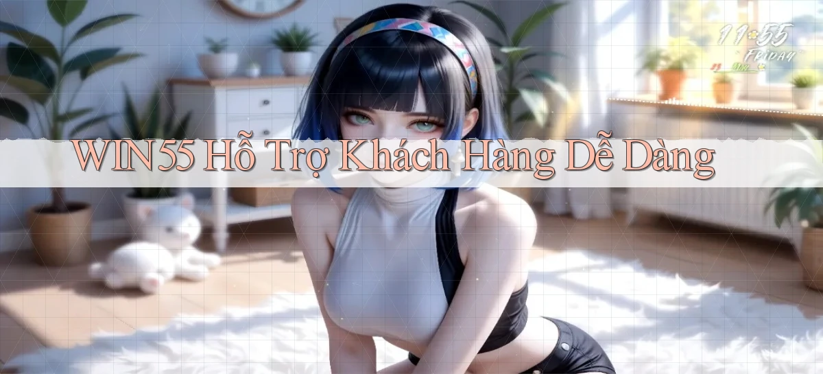 win55  Hỗ trợ khách hàng dễ dàng