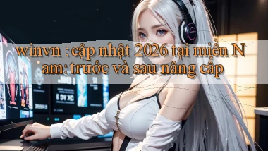 winvn cập nhật 2026 tại miền Nam trước và sau nâng cấp