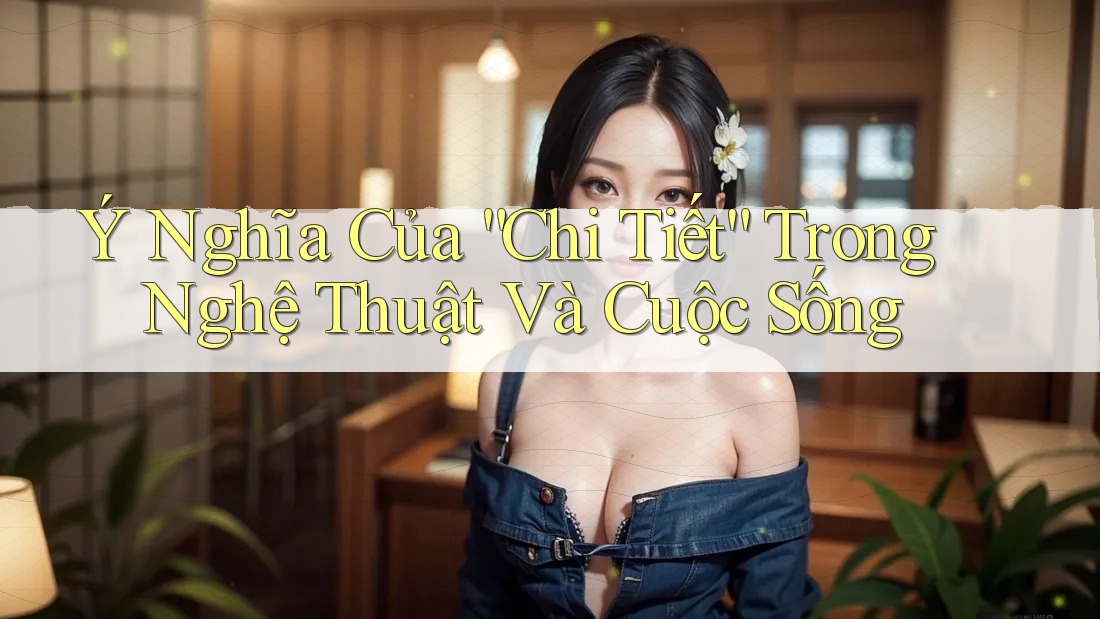 Ý Nghĩa Của “Chi Tiết” Trong Nghệ Thuật Và Cuộc Sống Ý Nghĩa Của “Chi Tiết” Trong Nghệ Thuật Và Cuộc Sống